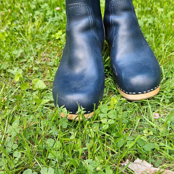 Swedish Hasbeens, Women's Leather Ankle Boot, gently used - sz 39 - $200 - Picture 10 of 13